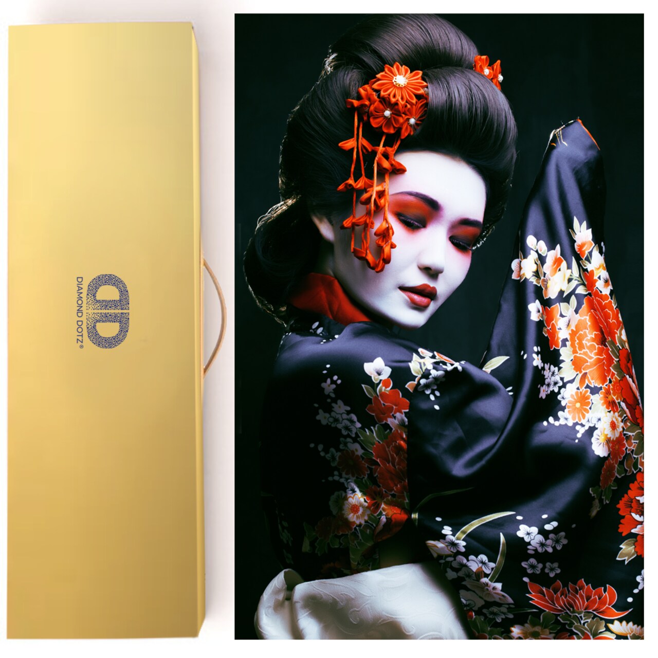 Diamond Dotz Kyoto Beauty Diamond Painting Kits for Adults - Diamond Art Kits a Relaxing Creative Craft Kit with Dotz Gems 20x24